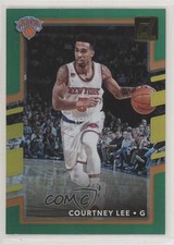 2017-18 Panini Donruss Holo Green & Yellow Laser Courtney Lee #100 0b0