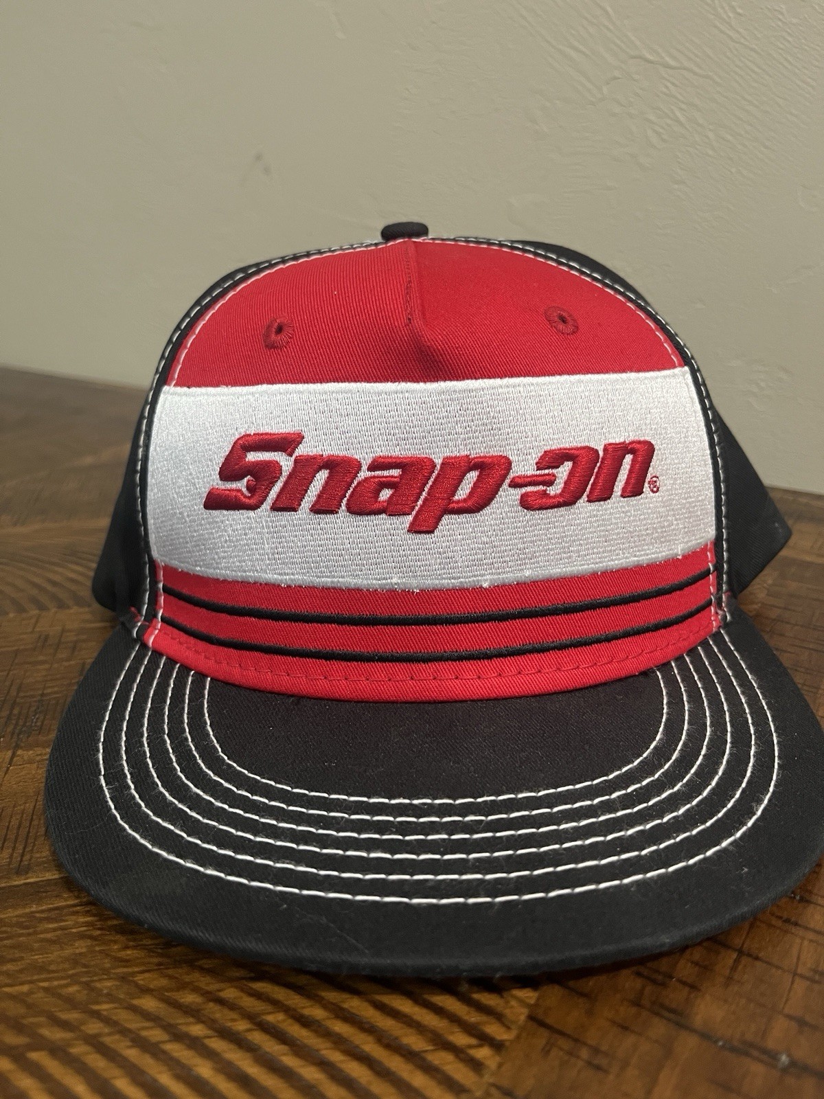 Snap On Snap Back Hat Cap Adjustable - image 1