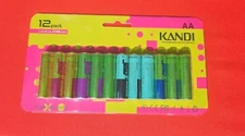 [12 Pack] Kandi AA Lithium Rechargeable Batteries 12 Pack, 1.5V