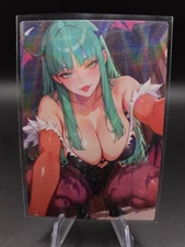 Morrigan Aensland Anime Waifu Card Doujin ACG Goddess Holo