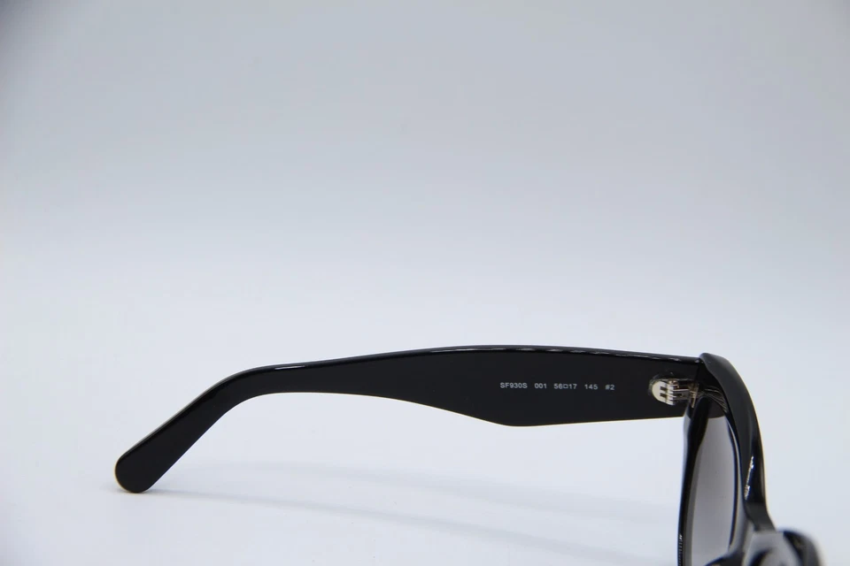 SALVATORE FERRAGAMO SF930S 001 BLACK GRADIENT AUTHENTIC SUNGLASSES 56-17 - Image 3 of 4