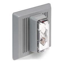 EDWARDS SIGNALING 869STRC-N5 Horn Strobe,Clear,120VAC 16G553