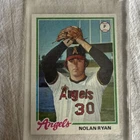 Topps Nolan Ryan California Angels MLB Baseball Card #400 1978 Vintage