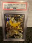 2016 POKEMON XY BLACK STAR PROMO RED & BLUE COLL FULL ART/PIKACHU EX PSA 8