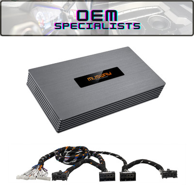Musway M10v2  BMW RAM HK 10-CHANNEL CLASS D AMPLIFIER WITH 14-CHANNEL DSP 1400w