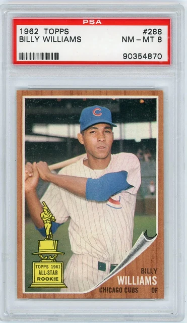 1962 Topps Billy Williams #288 PSA 8