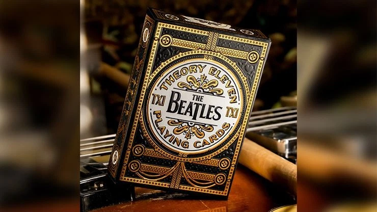 MURPHY'S MAGIC SUPPLIES, INC. The Beatles Special Edition (Black) Playing Cards by theory11