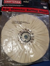 New Vintage SEARS Craftsman 8in Buffing Wheel 64941