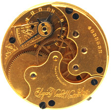 1893 ELGIN POCKET WATCH MOVEMENT 4832532 GRADE 118 6s 11j PL2 
