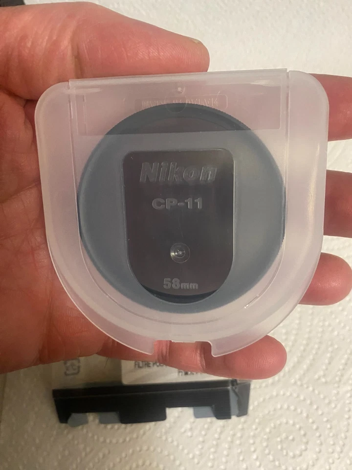 Nikon 2236 58mm Circular Polarizer II Filter Attaches to HN-CP17 lens hoodInterc - Image 2 of 4