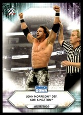 2021 TOPPS WWE JOHN MORRISON DEF. KOFI KINGSTON #8 4137