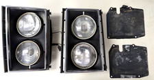 Volvo 240 242 244 245 H Quad Round Headlight Set Gl Turbo
