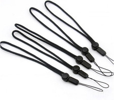 5 Pack Nylon Lanyards Adjustable Length,For USB Flash Drive Cell Phone Key Ipod
