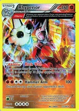 Rhyperior 77/160 REVERSE HOLO Primal Clash NM
