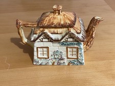 Keele St Pottery Co Ceramic Cottage Teapot