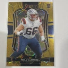 2025 Panini Select Football Gold Will Campbell #179