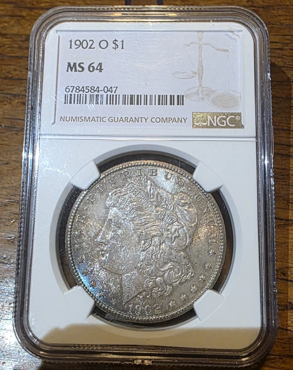 MS 64 Graded 1902 Year Morgan US Dollars (1878-1921) for sale | eBay