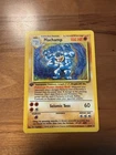 Pokemon Machamp 1st Edition 8/102 Holo Base Set WOTC 1999 Light Play