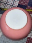 VTG Pink Pyrex Mixing Nesting Bowl 404 4 Quart Large USA Ovenware Shows Wear