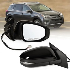 Right Passenger Side Mirror Fits 2013-2015 Toyota RAV4 with Power Heated Turn...