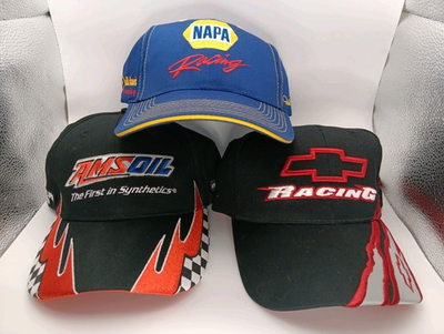 #ad 3 Racing Hats Chevrolet NAPA AMSOIL NASCAR Never Worn $29.99
