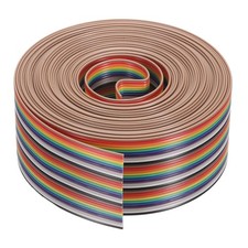 1 Pcs 30Pin Flat Ribbon Cable 20 Ft 1.27mm Pitch Breadboard Jumper Wires