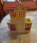 Vintage Mattel 1998 Barbie Kelly's Pop-Up Playhouse Dollhouse House only AS IS