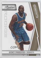 2010-11 Prestige Rookie Bonus Shots Gold 63/249 Quincy Pondexter #176 2u3