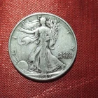 1942 Walking Liberty Half Dollar 50C Business Strike Philadelphia 90% Silver