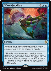 Wave Goodbye (46) Commander: Teenage Mutant Ninja Turtles Rare
