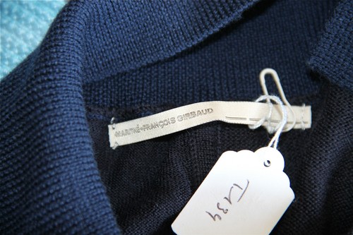 joli pull manches courtes marine MARITHÉ FRANCOIS GIRBAUD T 38 NEUF ETIQUETTE - Picture 4 of 4