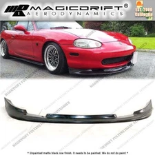 For 99-00 Mazda Miata MX-5 NB1 GV Style Front Bumper Chin Lip Urethane Plastic