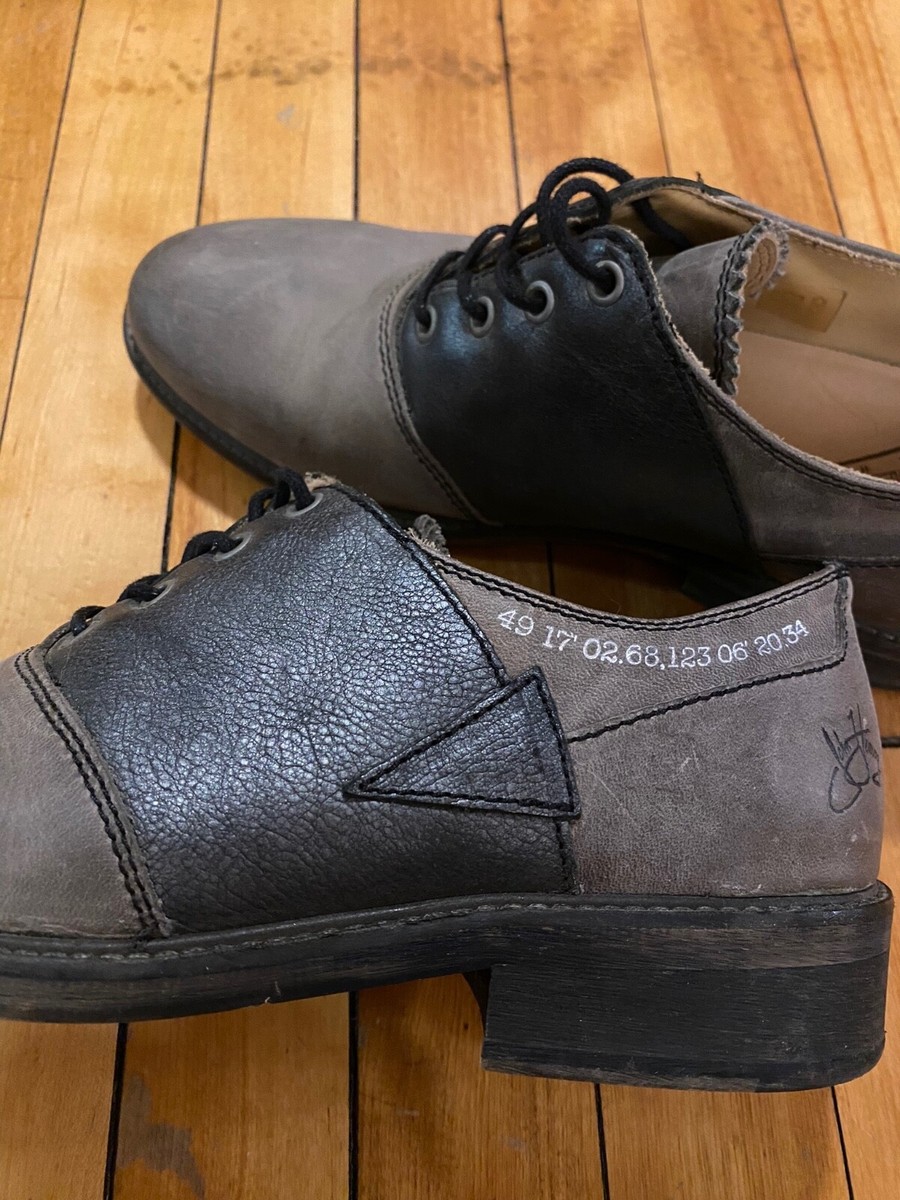 John Fluevog – Cagney Contrast Lace-up Derby Men display picture 3