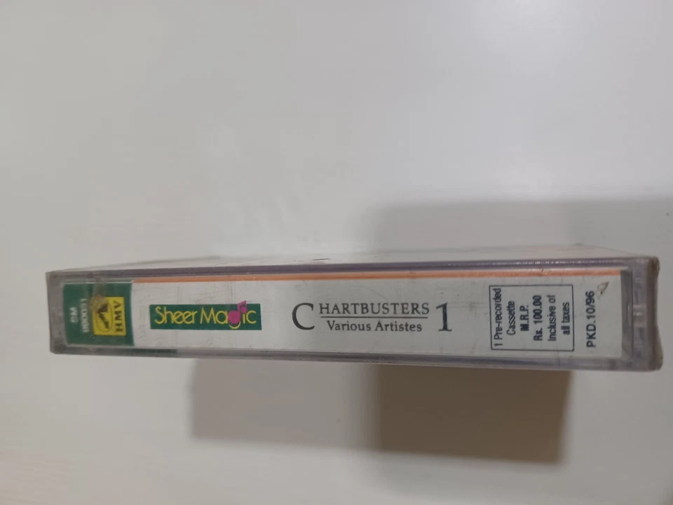 Chartbuster sheer magic HMV Queen Radiohead RARE Cassette tape INDIA sealed 1996 - Image 3 of 3