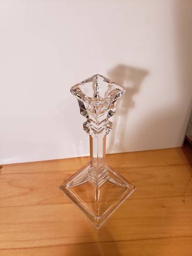 Lead Crystal Candlesticks holders - Set Of Two 8 inch tall - Picture 4 of 8