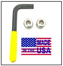 Jeep Yj Anti-theft Door Nuts 1987-1995 Made In The Usa
