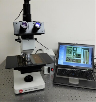 Leitz Laborlux 12HL Microscope Metallurgical Semiconductor BF/DF with 5MP Cam