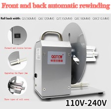 90-180mm Automatic Label Rewinder Bar Code Tags Machine Tool Two-way Rewinding
