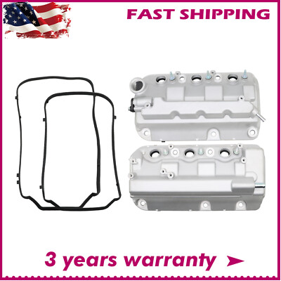 2* Fit For Honda Odyssey Pilot Ridgelin Accord 3.5L Aluminum Engine Valve Cover