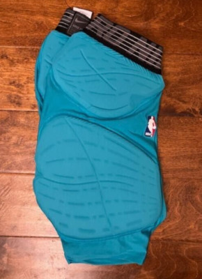 Nike Pro Hyperstrong NBA Basketball Padded Compression Shorts Turquoise 4XLT
