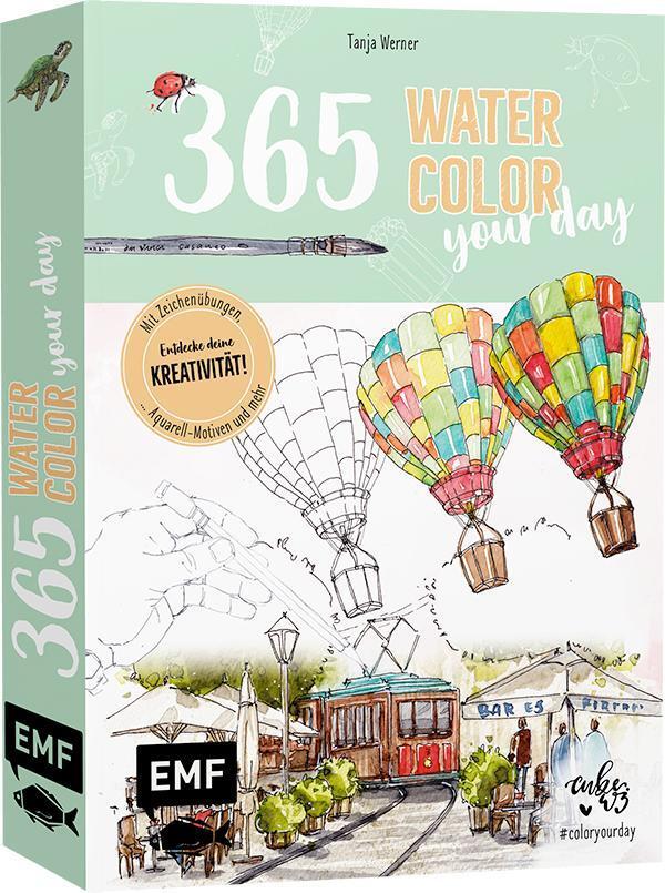Thumbnail - 365 - Watercolor Your Day - Entdecke Deine Kreativität Tanja Werner