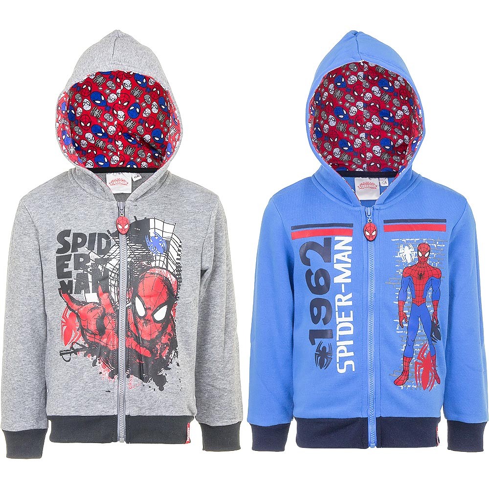 Marvel Spiderman Spiderman Jacke 128 Spiderman-boys Sweatshirt
