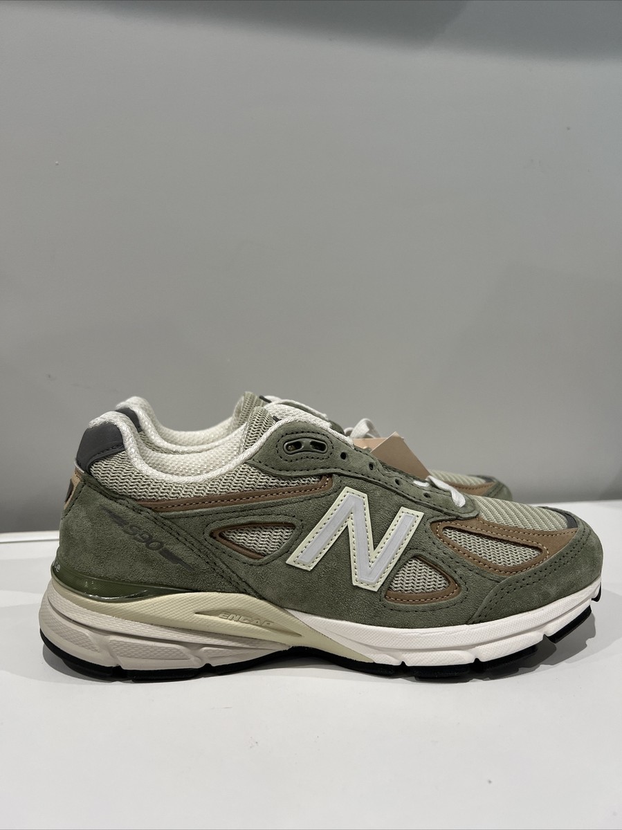 New Balance 990v4 Made in USA x Teddy Santis Low Olive Incense 