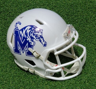 MEMPHIS TIGERS WHITE "901" FOOTBALL MINI HELMET, OTHER ERA VERSIONS TOO |  eBay