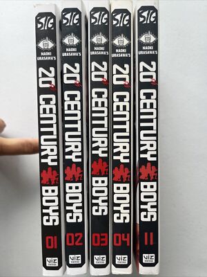 NAOKI URASAWA 20th Century Boys MANGA Graphic Novel Volume 1 2 3 4 & 11
