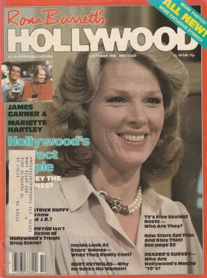 Rona Barrett's Hollywood Oct 1980 GREG EVIGAN-PATRICK DUFFY-BURT REYNOLDS-SHOGUN
