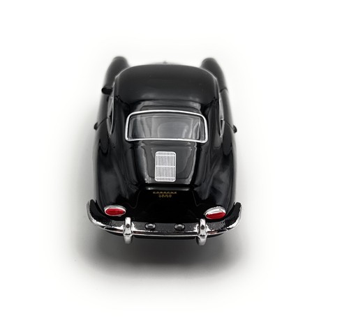 Modellauto Porsche 356B Oldtimer Fahrzeug Miniatur auto Maßstab 1:34-39 - Bild 23 von 30
