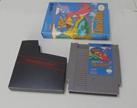 Adventures of Dino Riki Nintendo Nes Video Game Box Manual Year 1987