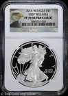 2014-W $1 Proof American Silver Eagle NGC PF 70 UC | First Releases
