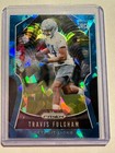 2019 Panini Prizm Football Prizm Blue Ice Travis Fulgham #359